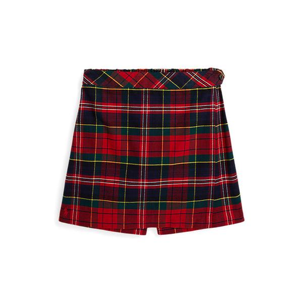 폴로 키즈 여아 7-16세 플래드 포 랩 코튼 플란넬 스코트(CWPOSHOG7620048999)