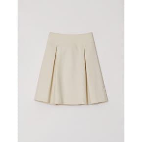 Erin double draped skirt (Cream)