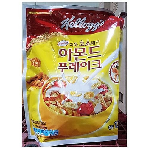 후레이크 아몬드 켈로그 아침대용 1.2kg X4개