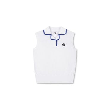 왁 골프 (WWWAM24321WHX)여성 Lemon Dots Knit Vest