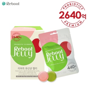 리부트라이프 리부트 유산균 젤리 162g(27g*6봉)