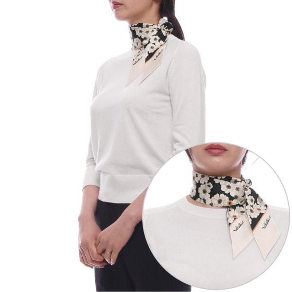 [부산점] 26SS 여성 로고 실크 스카프 (8W2E6017 MIG CFT 26S)