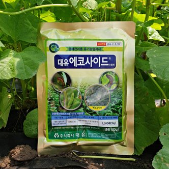 모두싹판다 에코사이드 100g 배추 벌레약 고추 청벌레 송충이 애벌레 나방 약 살충제