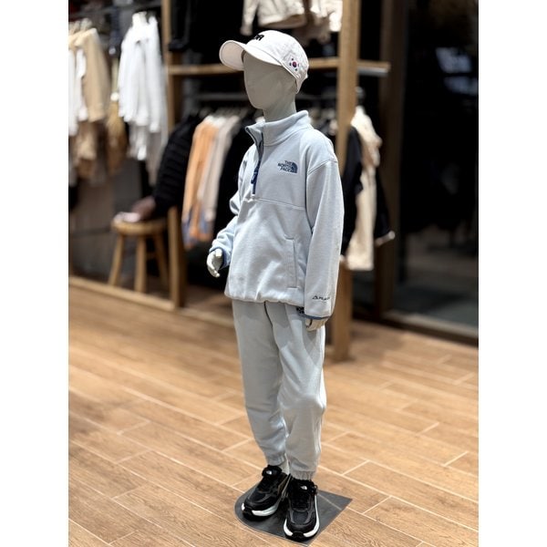 [부산점] 키즈 캠퍼 플리스 세트 NT7TQ60T