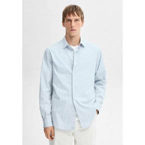 5091015 Massimo Dutti REGULAR FIT - Shirt light blue