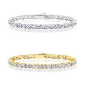 Ice tennis bracelet 4mm