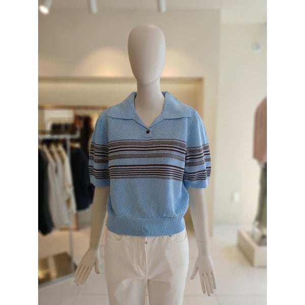 [여주점] 씨씨콜렉트 카라넥반팔니트 E262ksk141