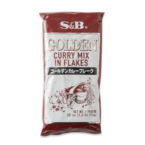 [새벽배송][우리가락]S&B 골든 카레 믹스 인 후레이크 1kg