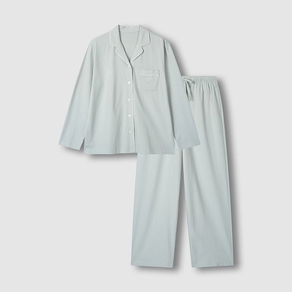 여 스마트 코튼 10부 파자마 세트 J2169010020BA