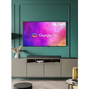 55인치 4K UHD TV 구글3.0 OS AI 스마트TV 1등급 UGP552 와글와글플레이