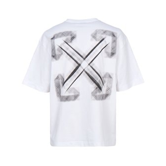 오프화이트 [부산점] 바이브 애로우 스케이트 반팔 티셔츠 44MAA120G5J008 0110 (남여공용)