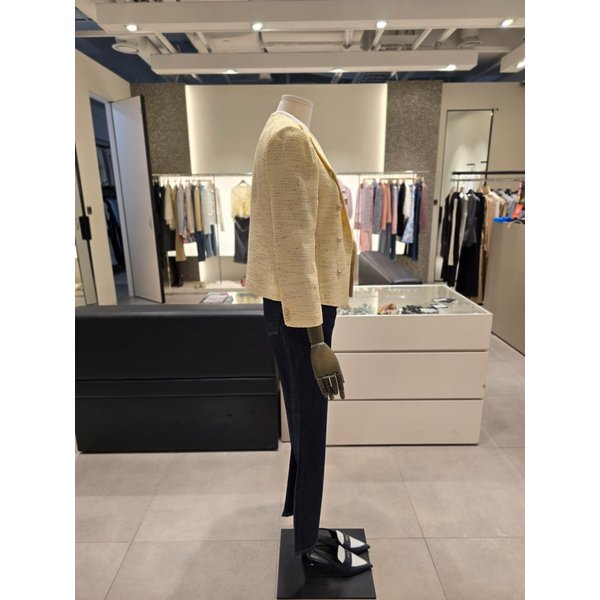 [파주점] 세트 트위드 자켓 + 블라우스 + 데님 팬츠 JR4A0JK319,JSRB0BL161,JS2B0SLD51