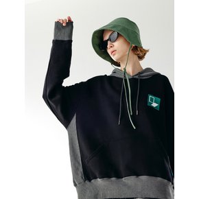 Door`Box Sweat Hoody (Mix-Black)