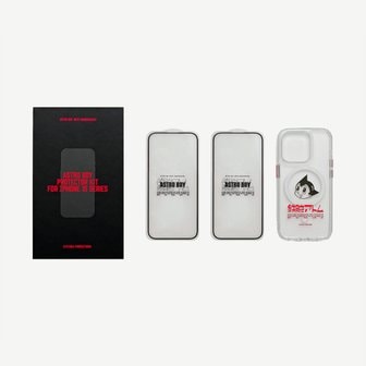 킨키로봇 ATOM IPHONE15 PRO MAX CASE & 2FILMS SET