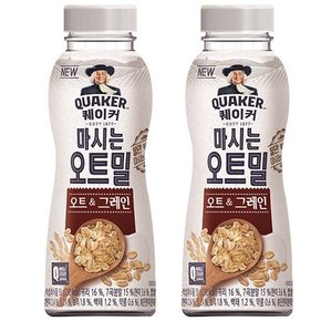 퀘이커 마시는 오트밀 오트 앤 그레인  50g x 5개