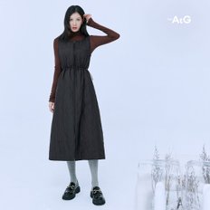 [미리주문10%] 더엣지 24FW 구스 퀼팅 원피스