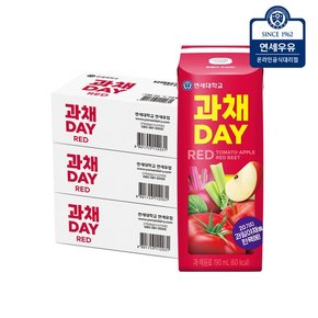 연세유업 과채데이 레드 190ml 72팩