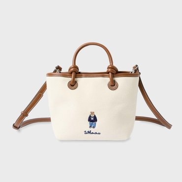 후아유 Canvas 2-way Tote Bag  WHBGF3821A