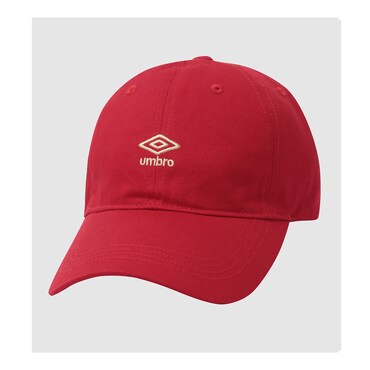 엄브로 남녀공용 면 에센셜 볼캡 UQ123CCP11RED