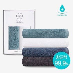 송월 항균타올40 (40x80cm/150g/최고급 30수) 2매 선물세트(케이스+쇼핑백)