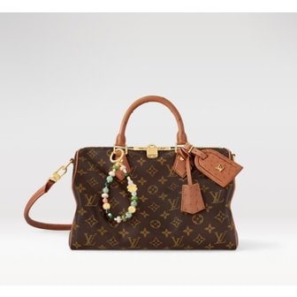 LOUIS VUITTON 스피디 소프트 30 보호 모노그램 탠 토트백 크로스백 가방 N87212