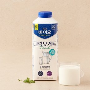 [쓱7클럽] 매일 그릭요거트 드링크 무가당플레인 710ml