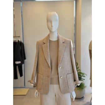 더아이잗 [여주점] [더 아이잗] 여성 부클 패치 포켓 투버튼 재킷  (IS2M0JK721)