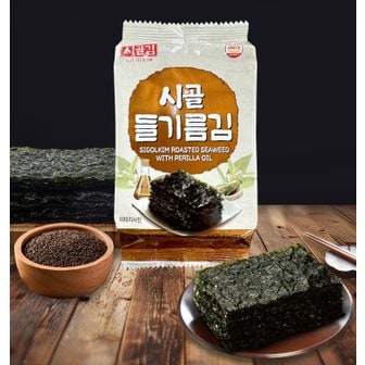 신세계푸드 시골 들기름 도시락김 192g (4g x 48봉)