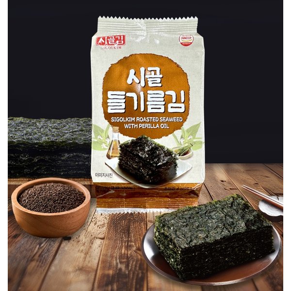 시골 들기름 도시락김 192g (4g x 48봉)