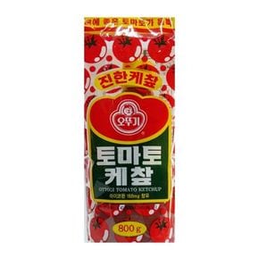 푸드 토마토케찹튜브 오뚜기 800g X ( 2매입 )