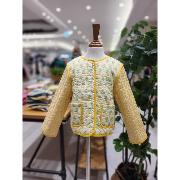 [파주점] 리틀그라운드(YE)룰라비- 플라워코튼점퍼 7511211004