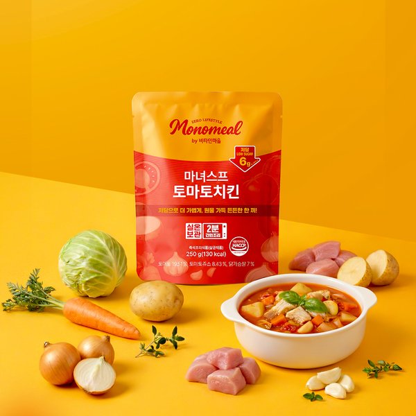 모노밀 저당 마녀스프 토마토치킨 (실온보관) 250g x 1팩