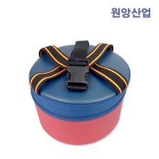 작업방석 투톤 허리버클형(소 25X12cm) 밭일 농사의자 텃밭 갯벌 엉덩이의자 농사방석