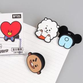 아트박스/바이토리 마스코트 랜덤 러버 클립 BT21(랜덤)