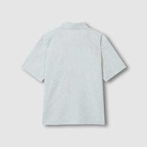 남 소프트 시어서커 반팔 파자마 셔츠 J2062011680BA