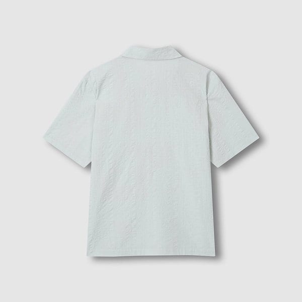 남 소프트 시어서커 반팔 파자마 셔츠 J2062011680BA