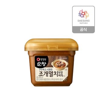  청정원 조개멸치찌개 된장 450g x 4개