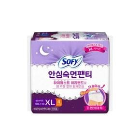 쏘피 일반생리대 안심숙면팬티 XL 4P X 7개