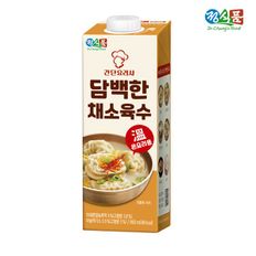 정식품 간단요리사 담백한 채소육수 950ml 2+2 (총 4팩)[34261939]