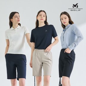 밀레골프 24S/S 하프팬츠 3종 여성