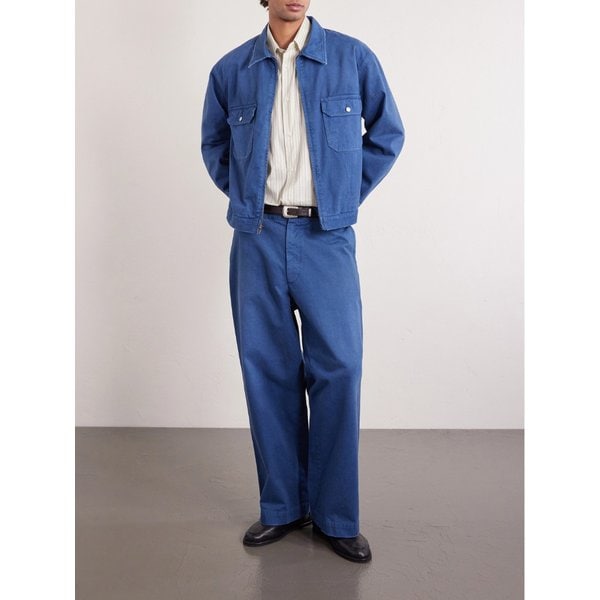 아프레쎄 스트레이트 코튼 트윌 팬츠 46376663162957212