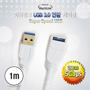 USB 3.0 M/F 연장 케이블 1M ML-U3F010