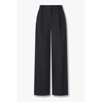 VOV 원 턱 플리츠 세미 와이드 팬츠 7156130002169