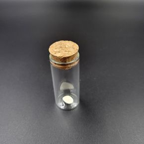 초미니 코르크 유리병 비즈 소품 선물 포장 일자 50mm