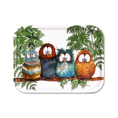 [오리지넬라 오리지날]owls 직사각 27x20cm