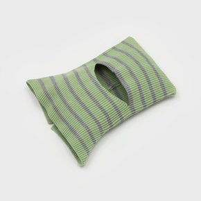 STRIPE CAT BALACLAVA LIME