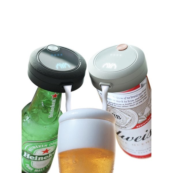 충전식 크림맥주 제조기 울트라 슬림 맥주거품기 BB590