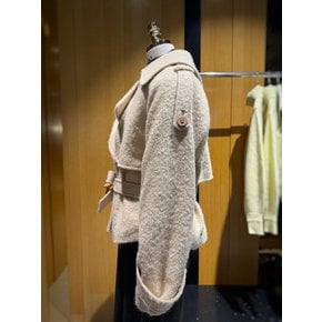 [시흥점] 여성 덧장 포인트 숏 트렌치형 코트 (EQ4WC062)