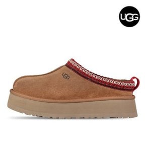 어그 UGG 타즈 플랫폼 여성 방한 부츠 양털 모카신 슬리퍼 1122553-CHE