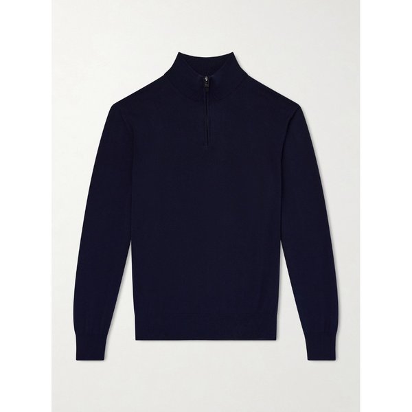 코튼 하프 집업 스웨터 46376663163067818